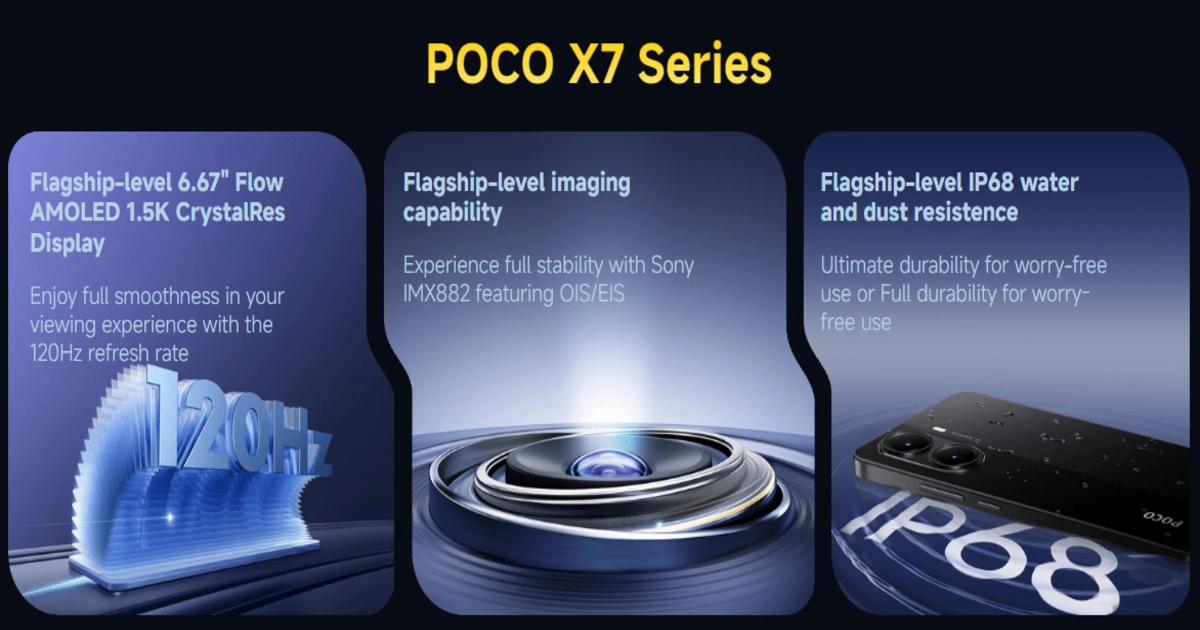 POCO X7 ,POCO X7 PRO, When will the Poco X7 series be available for purchase, What are the color options for the Poco X7 and X7 Pro, Is there any special edition of the Poco X7 series