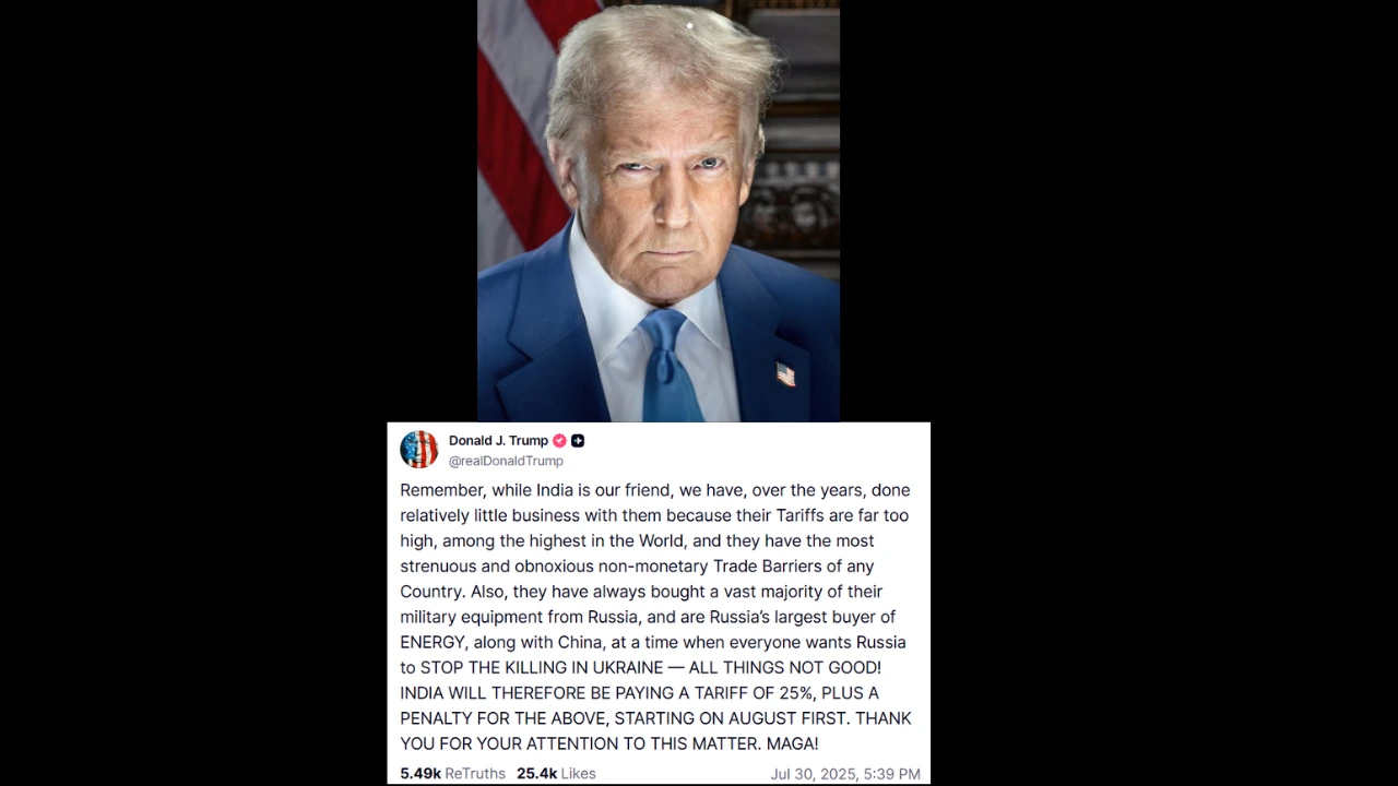 India US tariff latest, Impact of US tariff on Indian economy, US-India trade news, Trump tariff impact