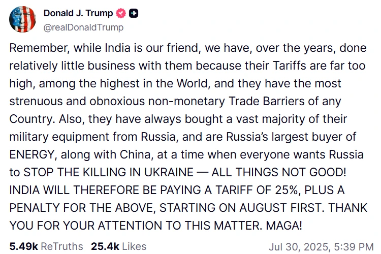 India US tariff latest, Impact of US tariff on Indian economy, US-India trade news, Trump tariff impact
