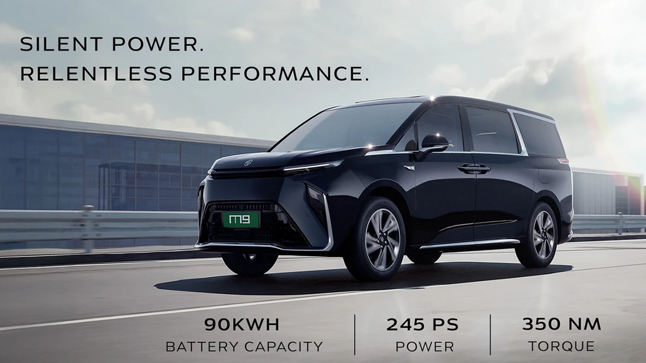 MG M9 EV, MG M9 EV India, MG M9 EV price, MG M9 features and specifications, Toyota Vellfire electric rival