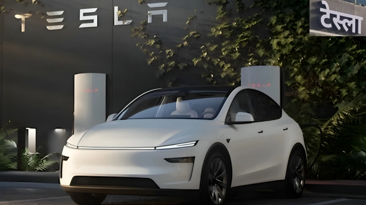 Tesla Showroom Delhi , Tesla Aerocity opening