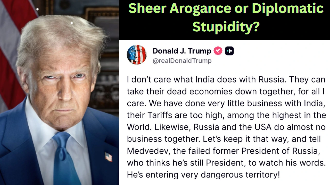Trump India tariffs, US-Russia trade relations